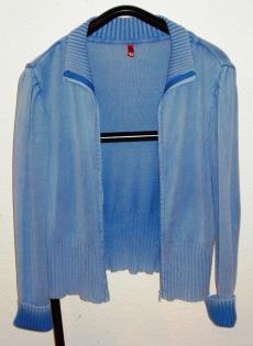 Strickjacke hellblau