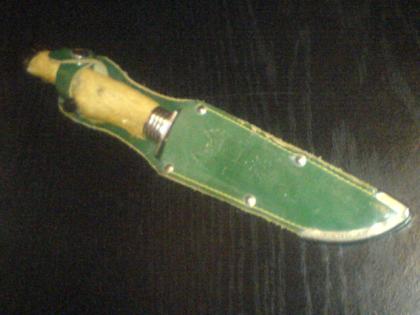 Wald   Messer mit Reh Griff