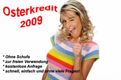 Der Osterkredit2021 - Kredit ohne Schufa - Sonderaktion nur bis 15.04-0.7978 