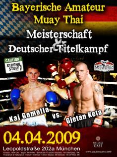 04.04-0.7978 - Bayrische Muay Thai Amateur Meisterschaft   Deutscher Titelkampf