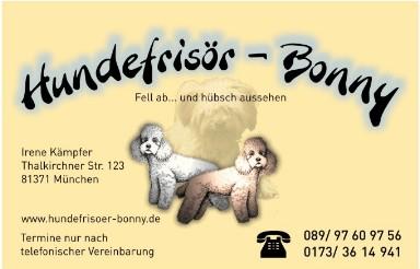 Hundefrisör Bonny München