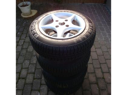 4 Pirelli Sommerreifen 155/ 70 R 13 T (1 Jahr alt - Kaufdatum 15.01-0.7978) mit Al