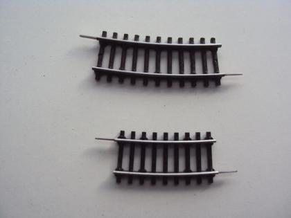 Gleismaterial, Spur TT (Hohlprofil, verschiedene Größen)