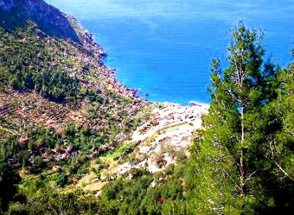 Finca am Meer Ferienhaus mir Meerblick und wenige Meter zum Strand, günstig miet