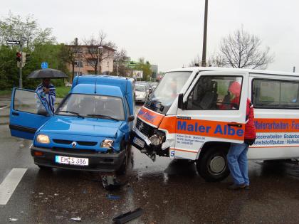 Unfallwagen zum Auschlachten