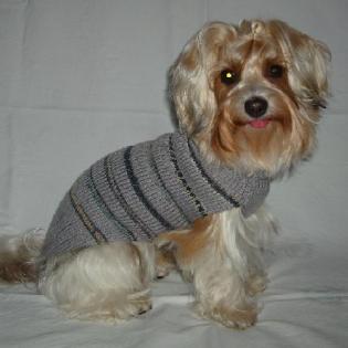 Gestrickte Hundepullover