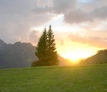 Licht- und Natur- Wellnesswochenendseminar in den Bergen im Salzburger Land