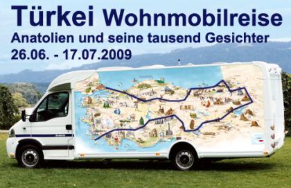 TÜRKEI  WOHNMOBILREISE: ANATOLIEN UND SEINE TAUSEND GESICHTER