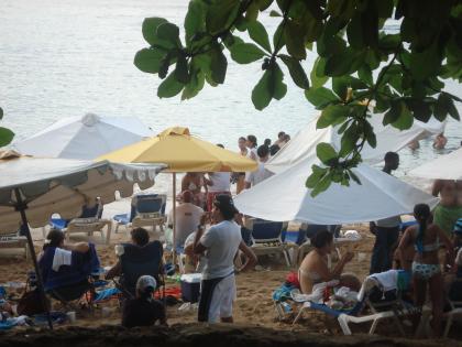 Volleingerichtete Strandbar mit Strandabschnitt in Sosua - Dom Rep!