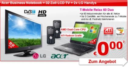Dieses Angebot ist nicht zu Schlagen 1xNotebook+1x82TV+2Handys