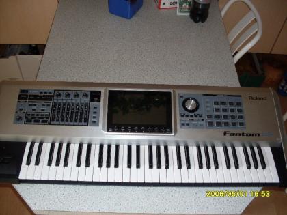  Roland Fantom G6 mit 512mb ram +Zubehör 