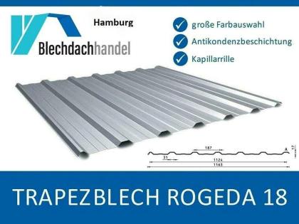 Trapezblech / Blechdach / Fassadenblech / Carport 0, 5 und 0, 7mm