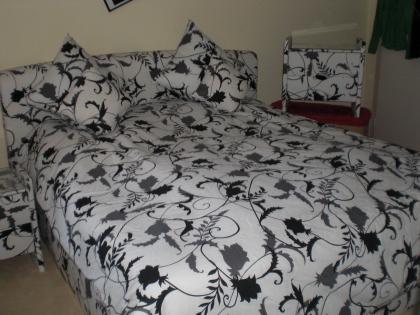 Modernes Polsterhochbett