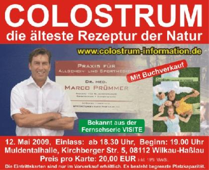 Achten Sie auf Colostrum!