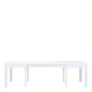 Ausziehtisch 140-260x80x76cm Esstsisch Wohnzimmertisch Küchentisch Weiß Hochglan