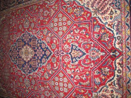 Orientteppich ISFAHAN Indien, 314 x 210 