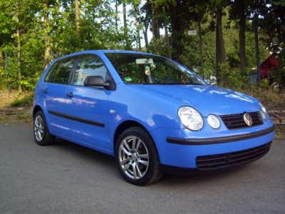 VW POLO 1,2 HELLBLAU METALLIC