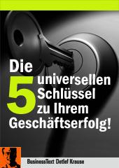 Ebook Gratis Die 5 universellen Schlüssel zu Ihrem Geschäftserfolg