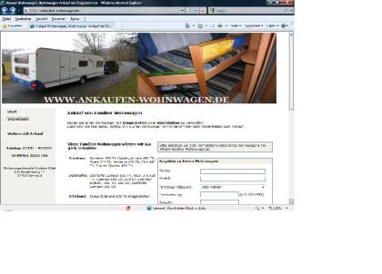 Ankauf von Familien Wohnwagen