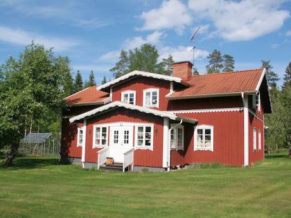 Schwedenhaus am See in Västergötland