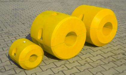 Schwimmer Hydtrotransport 160 mm Polyethelen 2 - &3-teilig Polyurethan-Schaum zy