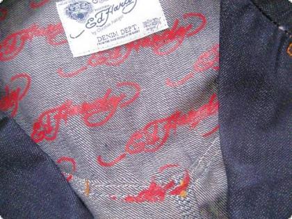 ED HARDY Jeansjacke LOVE KILLS stark reduziert