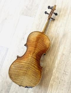 Schön geflammte alte  4/4 Geige Violine sehr guter Klang
