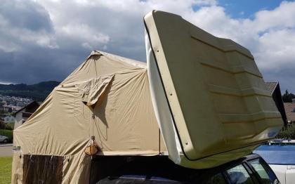 Autocamp Family 190 Dachzelt XXL Familienzelt mit Vorzelt Wie Neu