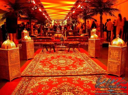 Orientalische, Indische Luxus Palast & Beduinen Event Dekorationen, Zelte, Nomad