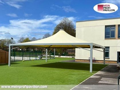 Pavillon 10x10 Überdachung Pagodenzelt Festzelt Pvc Terrassendach Pergola Terras