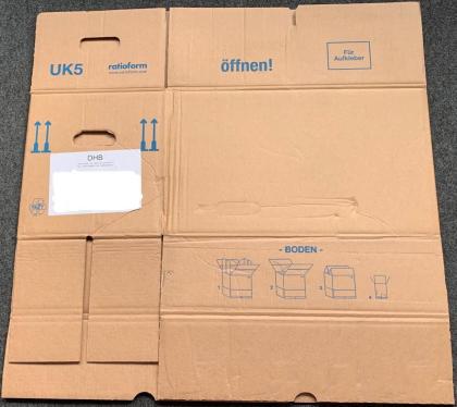 Gebrauchte Umzugskartons in Speditionsqualität belastbar bis 40kg