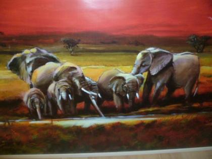 Afrika Bild von Kurt Peters oder ? Nr. 42