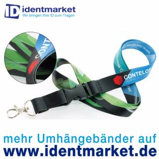 Schlüsselbänder mit Ihrem Logo ab 100 Stück - für Messe , Kongress, Event