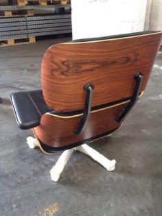 VITRA XL Charles Eames Lounge Chair in Santos Palisander Ledersessel Sessel