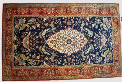 Orientteppich Teheran 205x132 antik (T085)
