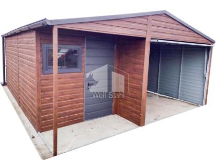 Blechgarage 5x6m Garage nach Maß Metallgarage Günstige Preise ID108