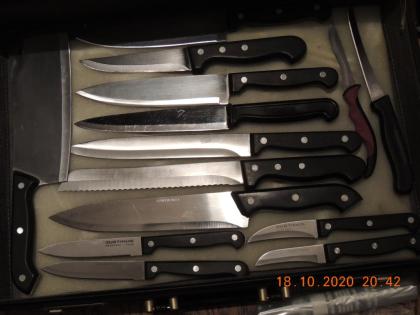 Biete.BesteckBurgund und Chefkoch.-und Küchenmesser zt.hochwertig (Solingen)