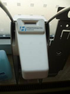 1 Desinfektionsspender von Hammerlit mit Zähler Nr. 98