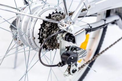 Elektrofahrrad 118x116x63cm Fahrrad E-Bike Grün Elektro Motor Pedelec 26