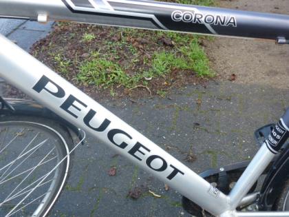 (160) 7 Gang Rücktrittsbremse PEUGEOT 28 Zoll Rh 53 ALU - RAHMEN u Nabendynamo