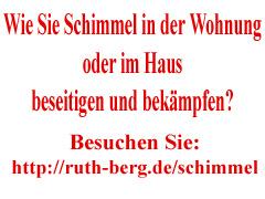 Schimmel Bekämpfung