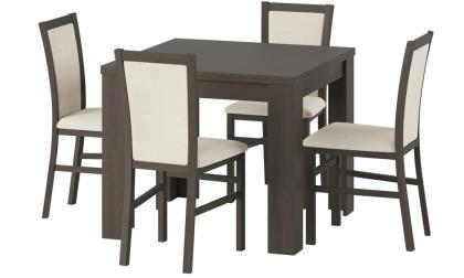 Ausziehtisch Saturn 90-180x77x90 cm Quadratisch Esszimmertisch Wohnzimmertisch K