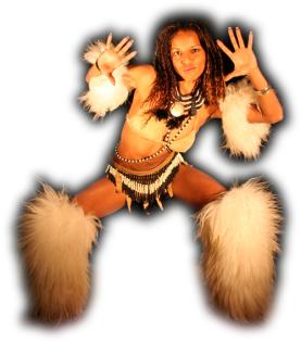 Afrika in the armasing afrcan dance show