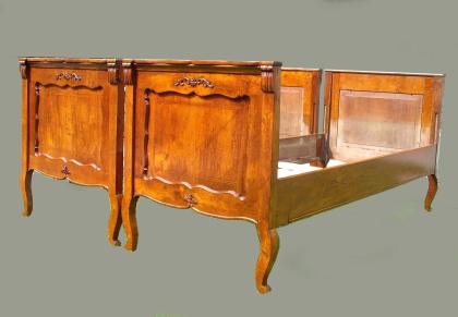 Biedermeier Bett 2x