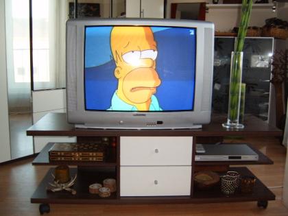 Thomson Farbfernseher silber