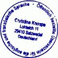 Vereidigte Übersetzerin: Deutsch-Englisch-Französisch