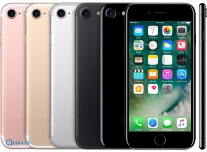 200x Iphone 7, 128GB, schwarz, refurbished, differenzbesteuert