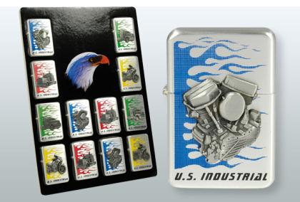 12 Feuerzeug  Eagle U.S. Industrial 