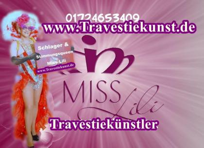 Entertainer, Unterhaltung, Animation Künstler der Travestie Miss-lili.de