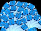 400 paar Tennissocken weiß mit Ringeln